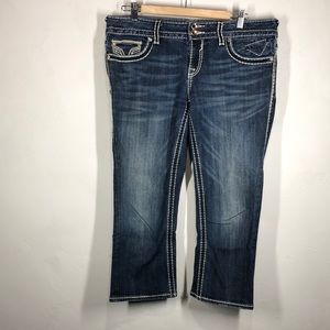 Vigoss The Dublin capri jeans size 9/10